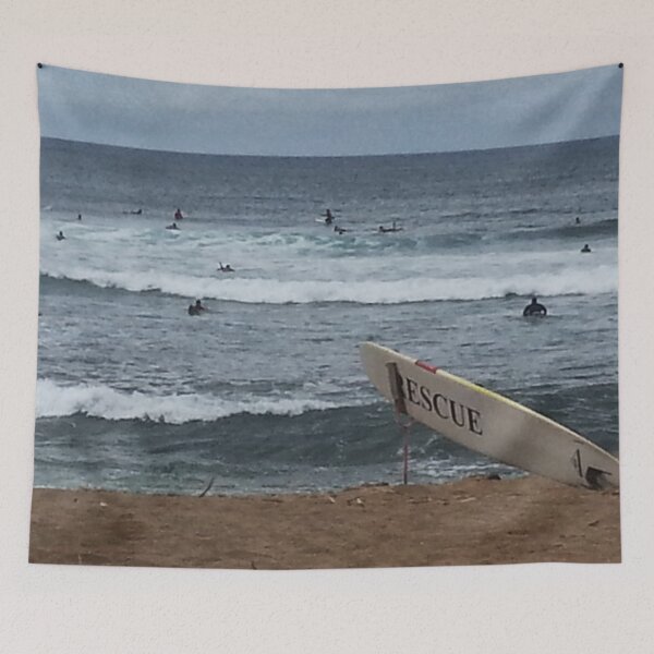 Item preview, Hawaii Ocean Beach Surfboard Oahu Island  designed and sold by IndyOnly.