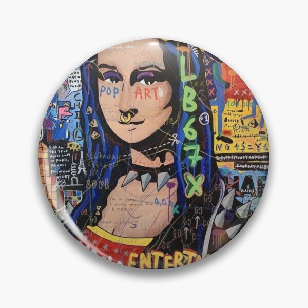 Artikelvorschau, Monalisa Pop Art entworfen und verkauft von DopeTops.