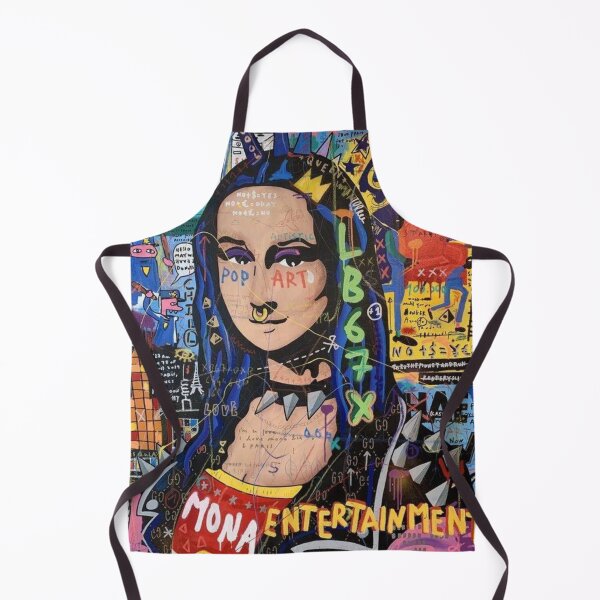 Aperçu de l'œuvre Monalisa Pop Art créée et vendue par DopeTops.