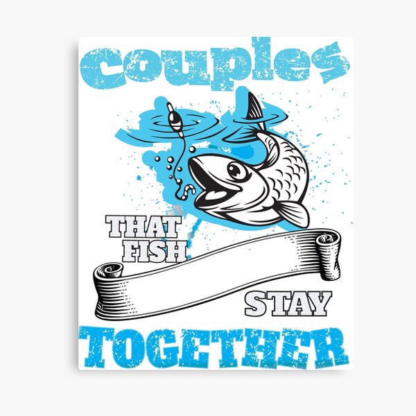 Item preview, Couples that fish stay together designed and sold by Yomiry.