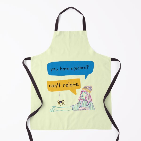 Item preview, Skater Girl Holds Spider Funny Can't Relate Quote designed and sold by luchik-and-co.