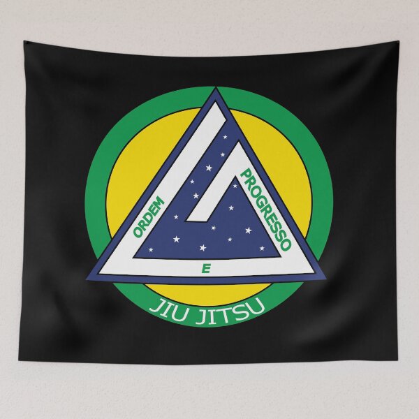 Item preview, BJJ(Brazilian Jiu-jitsu) Brazil - Black designed and sold by AJ-DesignCo.