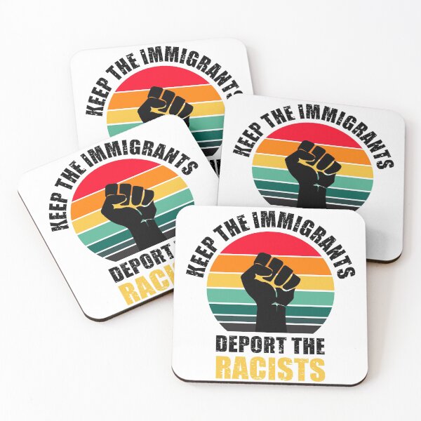 Item preview, Keep The Immigrants, Deport The Racists designed and sold by aksh-store.