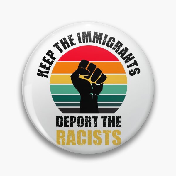 Item preview, Keep The Immigrants, Deport The Racists designed and sold by aksh-store.