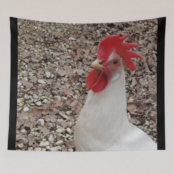Item preview, Poulpoule the hen says hello to you designed and sold by Joie-et-Poesie.