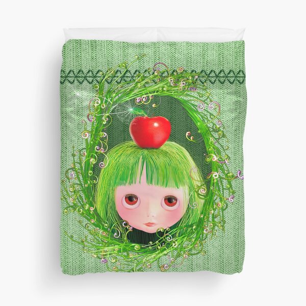 Red Green Duvet Cover