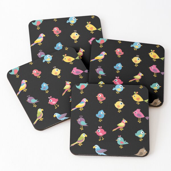 Item preview, Cute Birds Pattern - Dark designed and sold by Slappers.