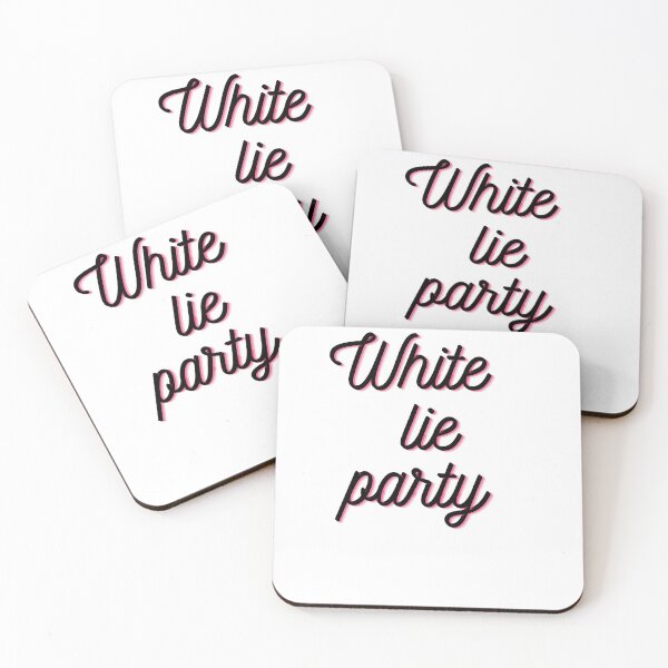 Item preview, White lie party designed and sold by Dear-Ashlin.