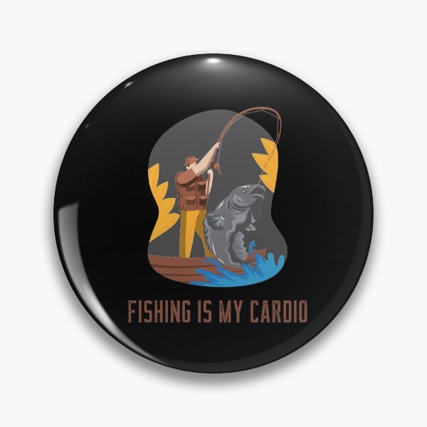 Item preview, Fishing is my Cardio designed and sold by Got-Ya-Bak.