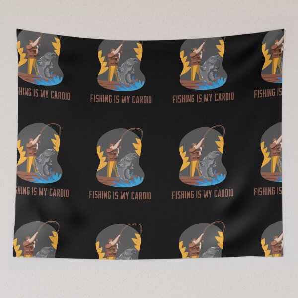 Item preview, Fishing is my Cardio designed and sold by Got-Ya-Bak.