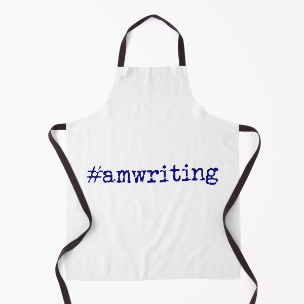Item preview, #amwriting in Navy designed and sold by TeaRoseWriter.