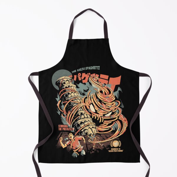 Item preview, The Kaiju Spaghetti - Black Version designed and sold by Ilustrata®.