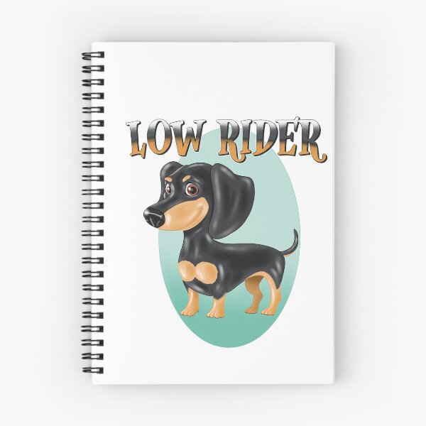 Item preview, Funny Sausage Dog ...Low Rider! designed and sold by Balazs Borzon.