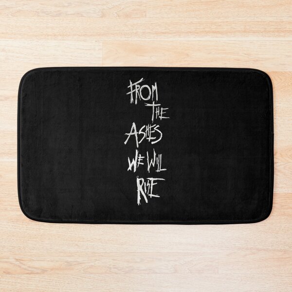 Item preview, From The Ashes We Will Rise (White on Black) designed and sold by artisangriffink.