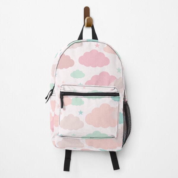 Item preview, Pastel Pink & Blue Clouds Pattern designed and sold by newburyboutique.