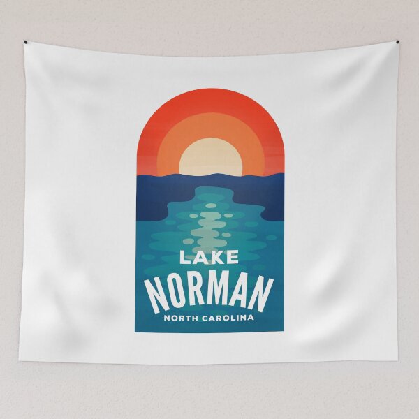Item preview, Lake Norman Retro Sunset designed and sold by HalpinDesign.