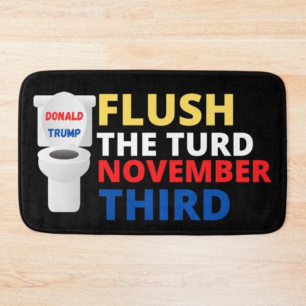 Item preview, Flush the turd November third designed and sold by Zaibo.