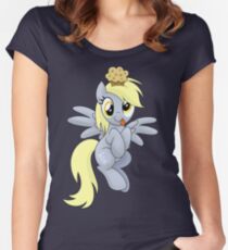 Derpy Muffins Shirt (My Little Pony: Friendship is Magic) Women's Fitted Scoop T-Shirt
