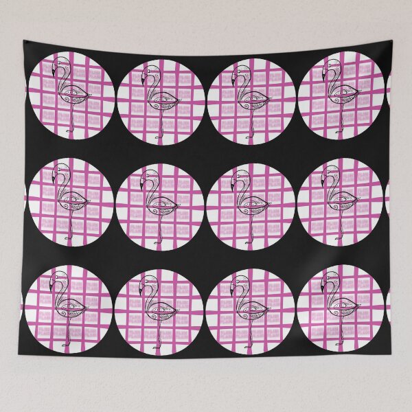 Item preview, FLIM FLAM Retro FLAMINGO designed and sold by garhoud.