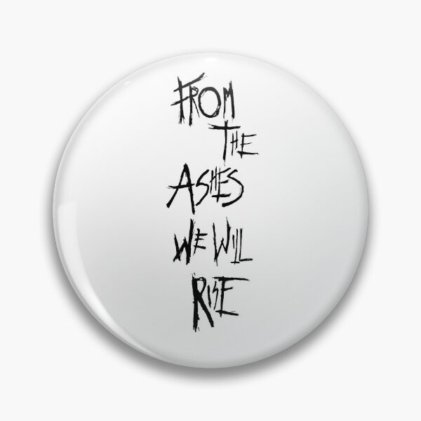 Item preview, From The Ashes We Will Rise (Black on White) designed and sold by artisangriffink.
