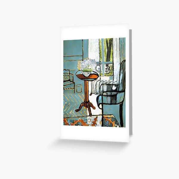 Henri Matisse The Window 1916 Artwork for Wall Art, Prints, Posters, Tshirts, Men, Women, Kids Greeting Card