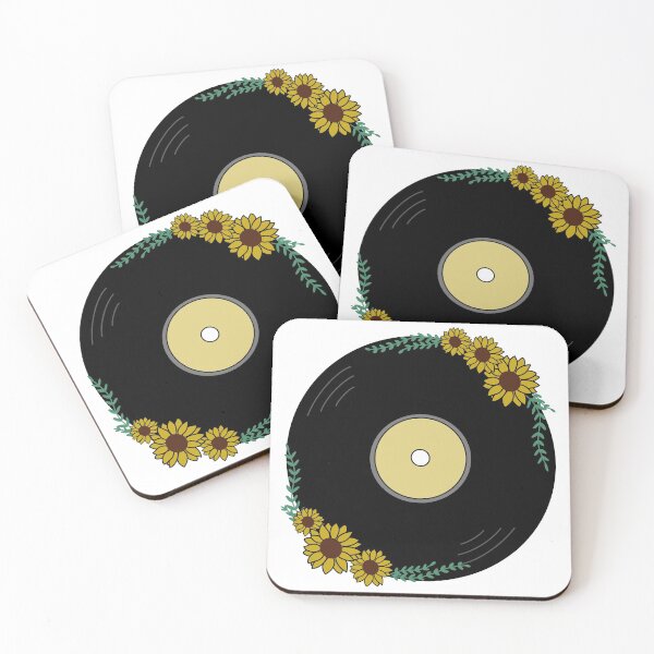 Item preview, Sunflower Vinyl Record designed and sold by liltingz.