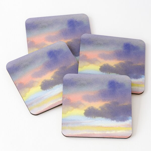 Morning Fog Coasters (Set of 4)