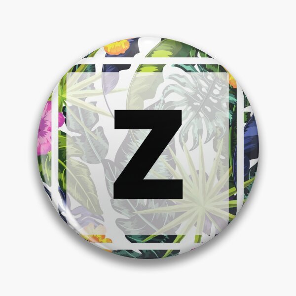 Item preview, Floral Tropical Letter Z designed and sold by LamV.