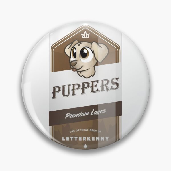 Item preview, Puppers Lager Beer can designed and sold by iLoveOstriches.