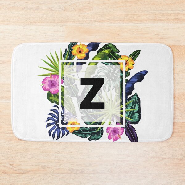 Item preview, Floral Tropical Letter Z designed and sold by LamV.