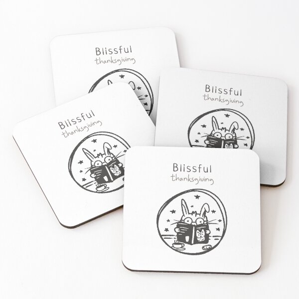 Item preview, Blissful Thanksgiving | Hand Drawn Cat | Minimal Design | Autumn Harvest designed and sold by Ainbowz-Artwork.