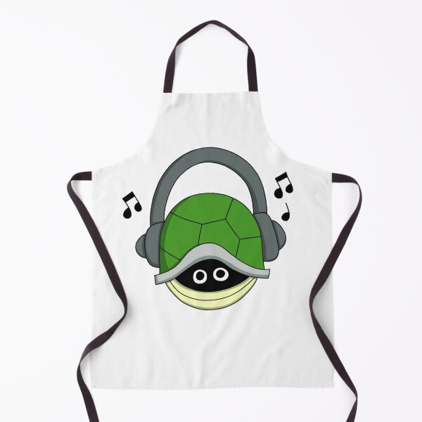 Item preview, Turtle in Shell with Headphones designed and sold by palaco210.