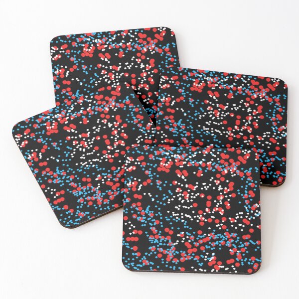 Item preview, Multicolored Bubbles Motif Abstract Pattern designed and sold by DFLC Prints.
