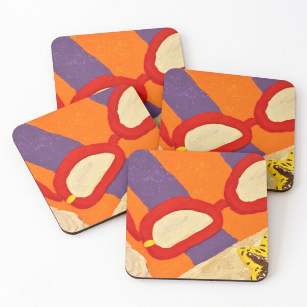 Item preview, Beach Towel with Glasses, Seashell, and Starfish designed and sold by Kim McClain Gregal.