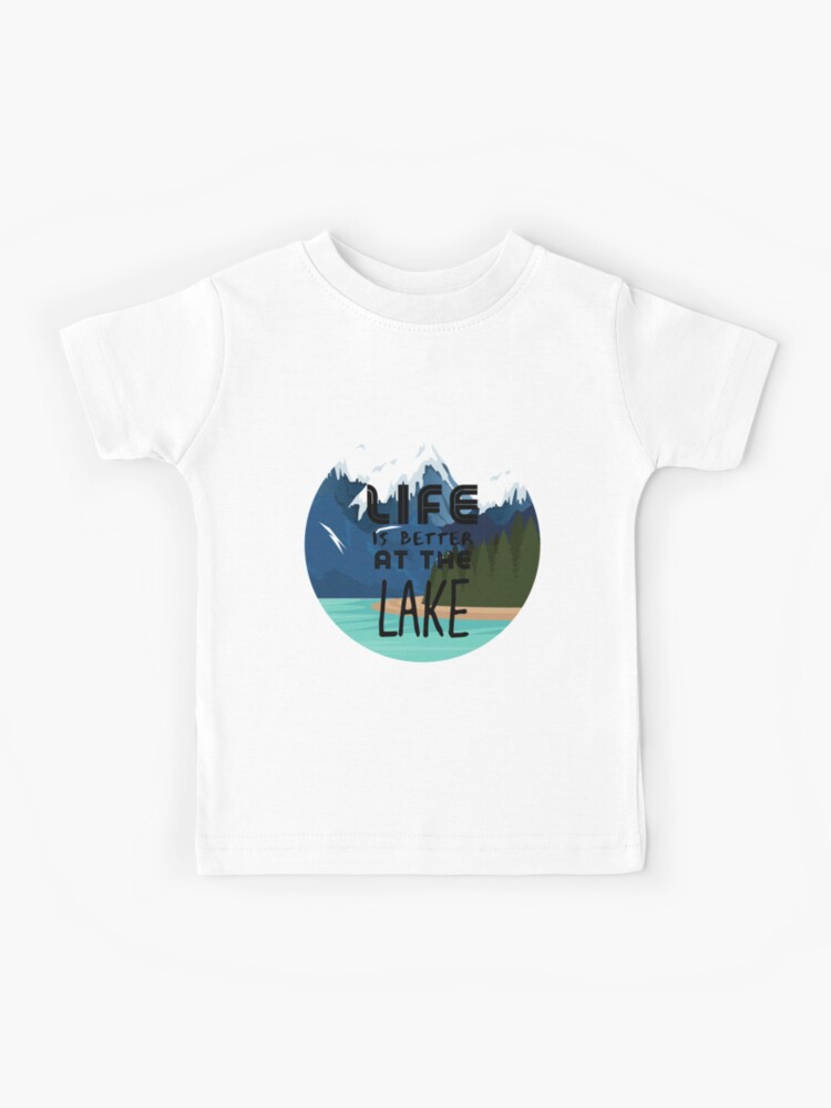 Lake Kid Shirt TShirt Apparel Youth Baby Camping Life (www