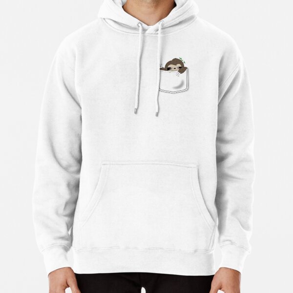 sloth in my pocket Pullover Hoodie