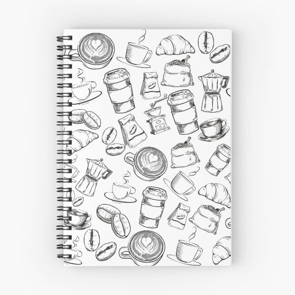 Item preview, Coffee Pattern Design designed and sold by Marguerite Faure.