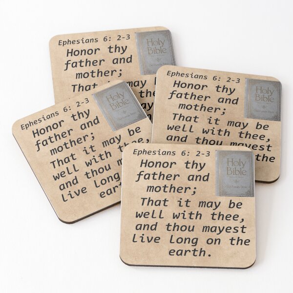 Item preview, Ephesians 6: 2-3 designed and sold by ErinTr.