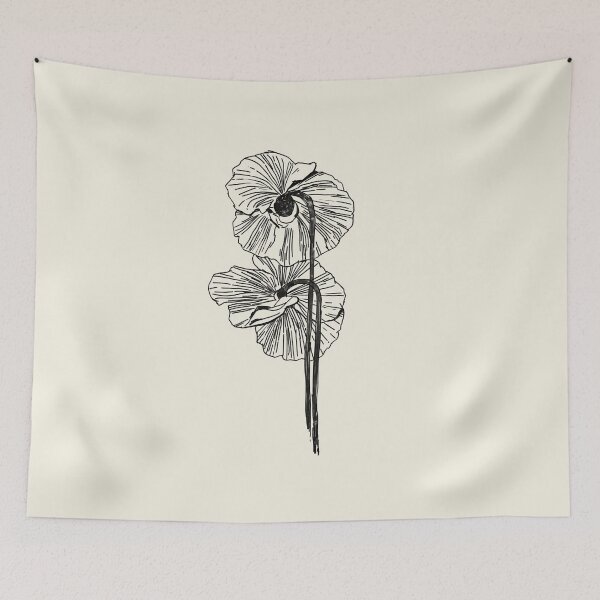 Item preview, Hand Drawn Poppy designed and sold by worktheangle.