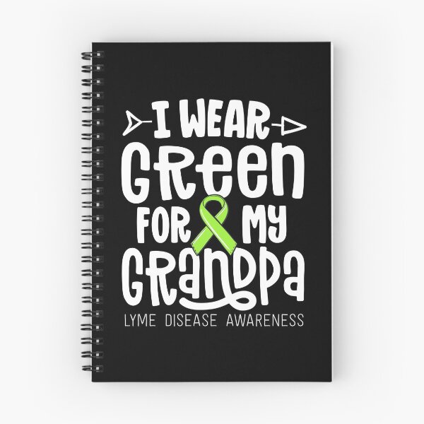 Artikelvorschau, Ich trage Grün für mein Opa Lyme Disease Awareness Ribbon entworfen und verkauft von 14thFloor.