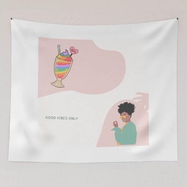 Item preview, Good Vibes Only designed and sold by BeSafeRs.