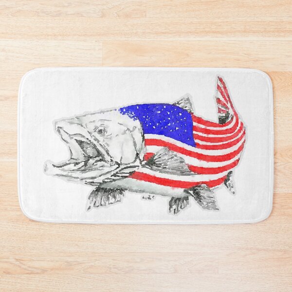 Item preview, American Steel Head Salmon Watercolor designed and sold by Michael Garber.