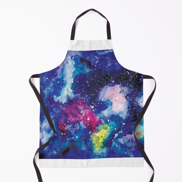 Item preview, Navy Blue Watercolor Astronomy Galaxy designed and sold by newburyboutique.