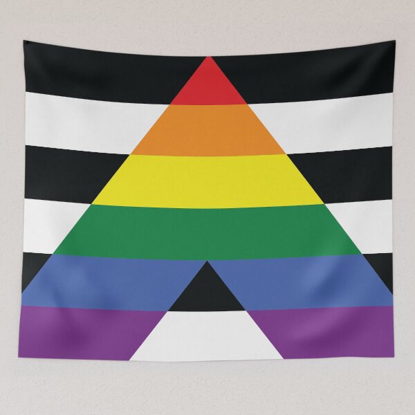 Item preview, Straight Ally Flag Cisgender LGBT Pride LGBTQIA+ designed and sold by Queer Pride Shop.