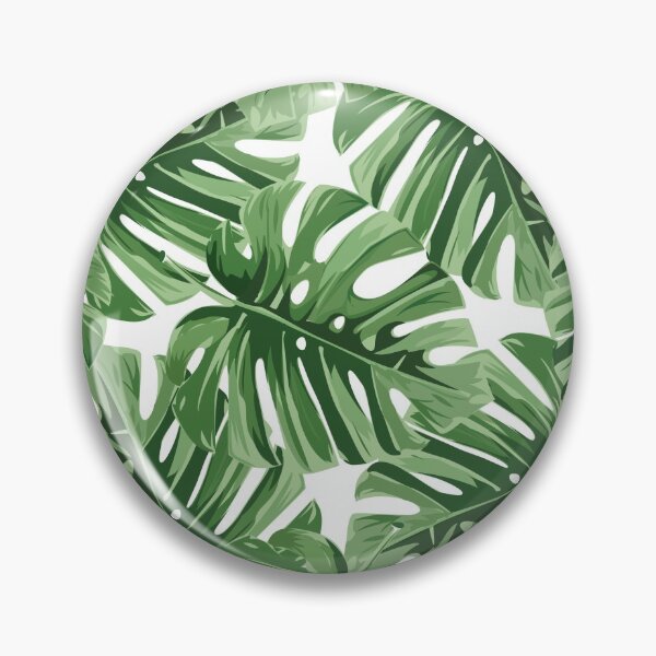 Item preview, Green Watercolor Tropical Jungle Palm Tree Leaf  designed and sold by newburyboutique.