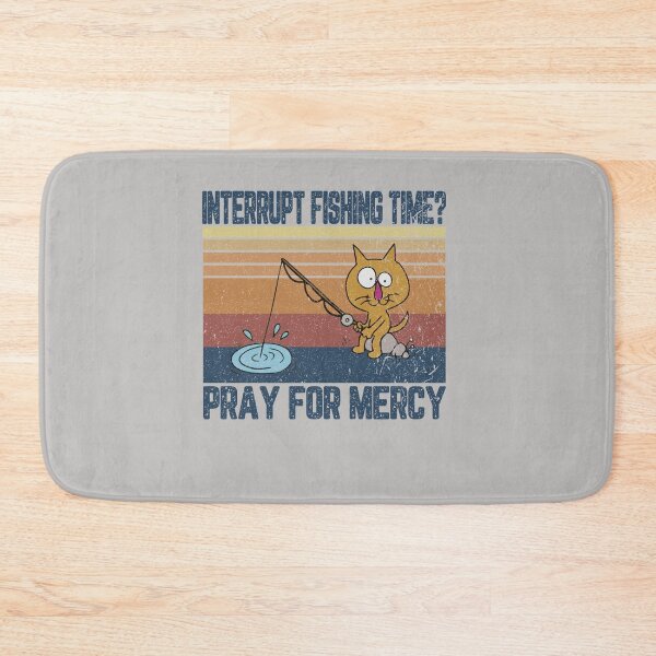 Item preview, interrupt fishing time pray for mercy designed and sold by SusanneFurst.