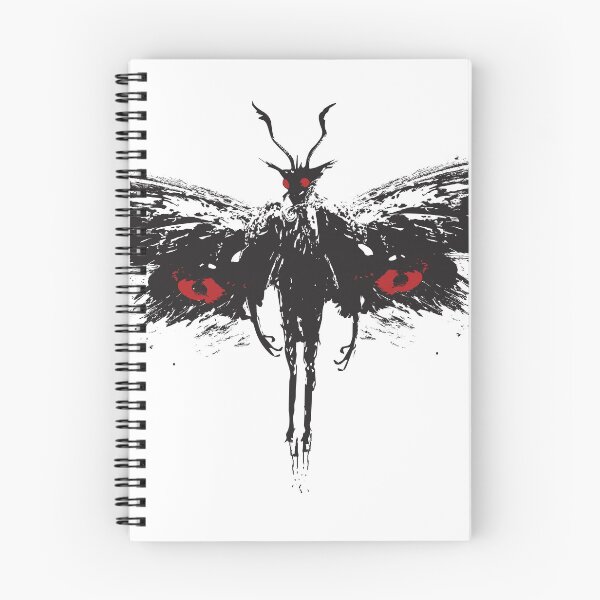Item preview, Infamous Mothman - Black Splatter designed and sold by OthersidePrints.