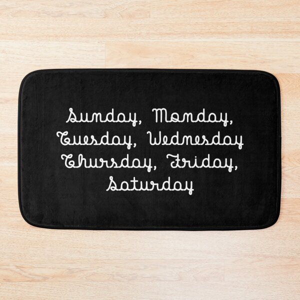 Item preview, Days of the week designed and sold by Lupappdesigns.