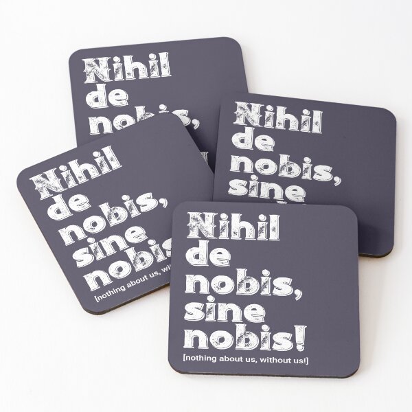 Item preview, Nothing About Us, Without Us!  designed and sold by RecoveryDesigns.