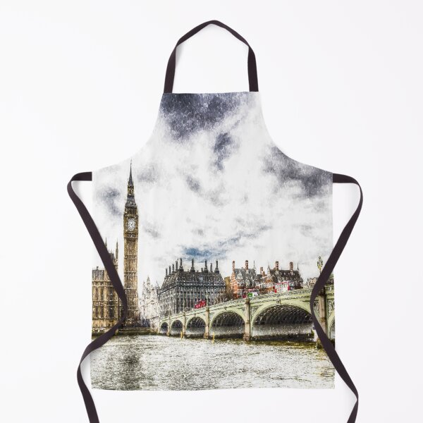 Item preview, Westminster Bridge London Snow Art designed and sold by Londonimages.